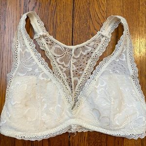 urban Outfitters white lace bralette